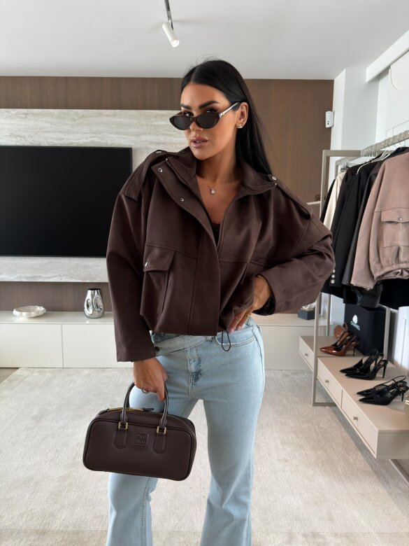 Jacket Ossea chocolate