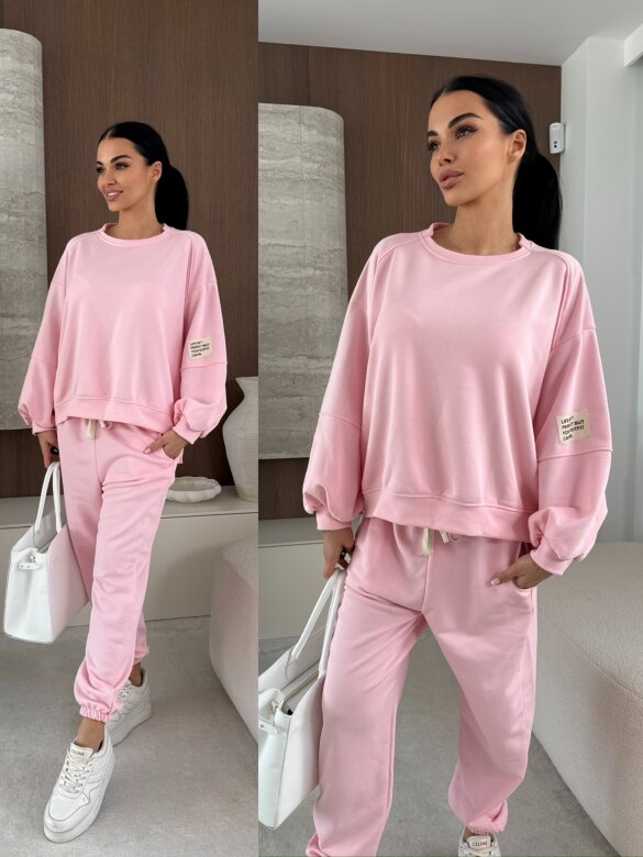 Komplet 2w1 Bluey jasnoróżowy