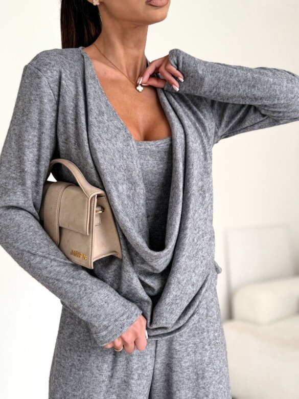 Komplet 2w1 Petio szary 