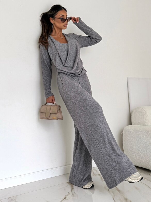 Komplet 2w1 Petio szary 