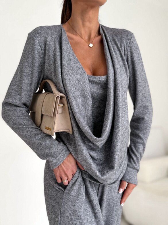 Komplet 2w1 Petio szary 