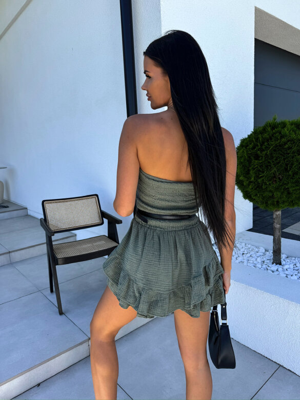 Kombinezon Suanos muślinowy khaki 