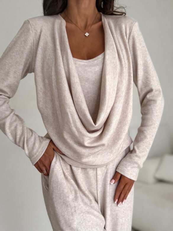 Komplet 2w1 Petio beżowy 