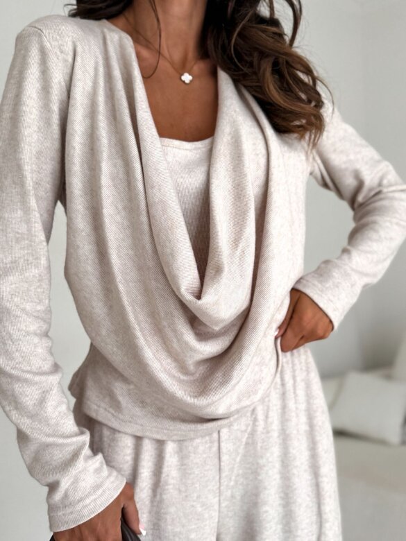 Komplet 2w1 Petio beżowy 