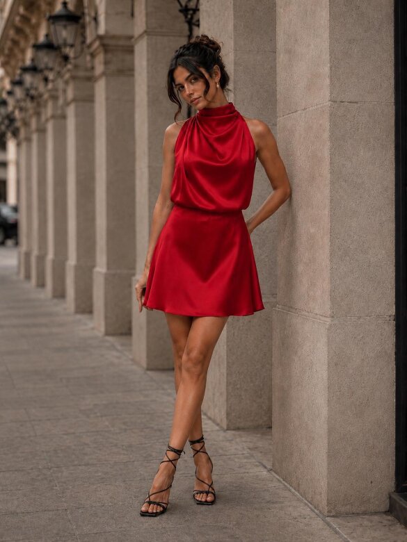 Sukienka Milan czerwona 