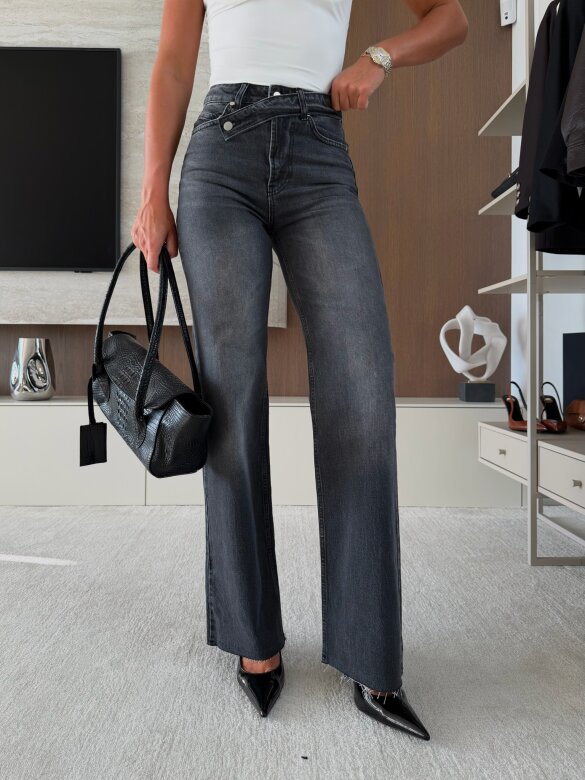 Trousers Clifton jeans graphite