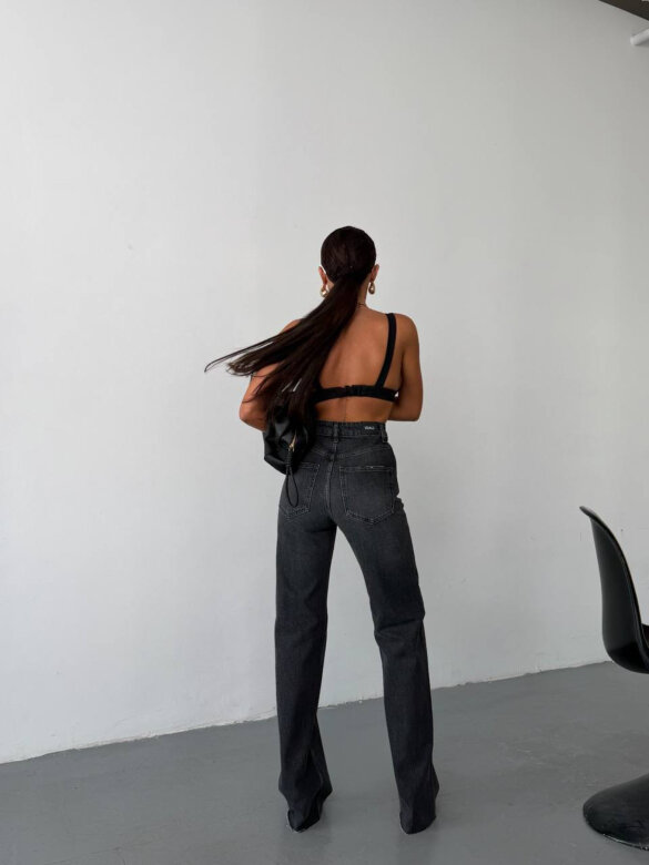 Trousers Clifton jeans graphite
