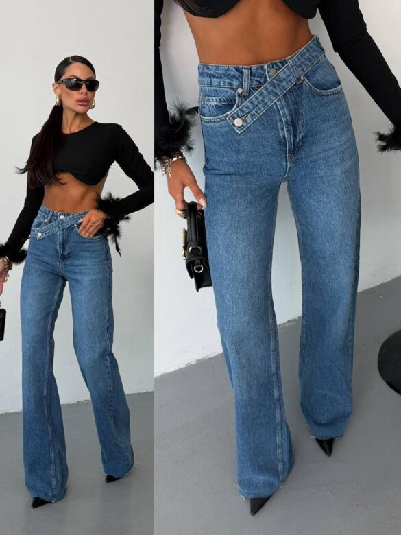 Trousers Clifton jeans dark blue