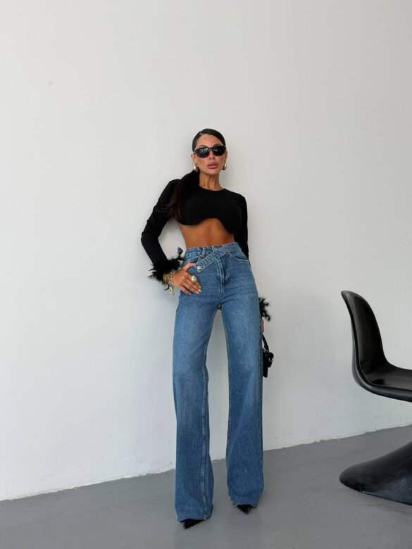 Trousers Clifton jeans dark blue