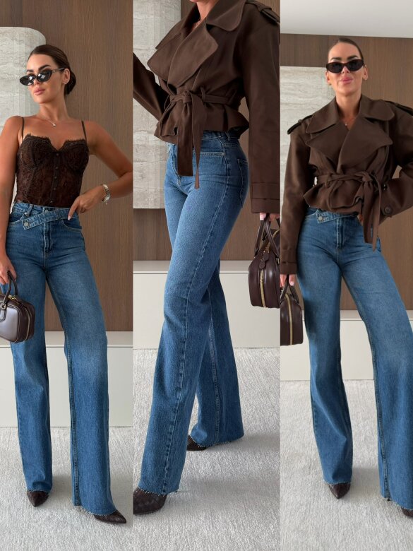 Trousers Clifton jeans dark blue