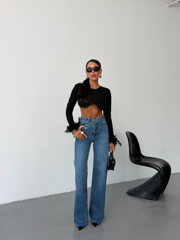 Trousers Clifton jeans dark blue
