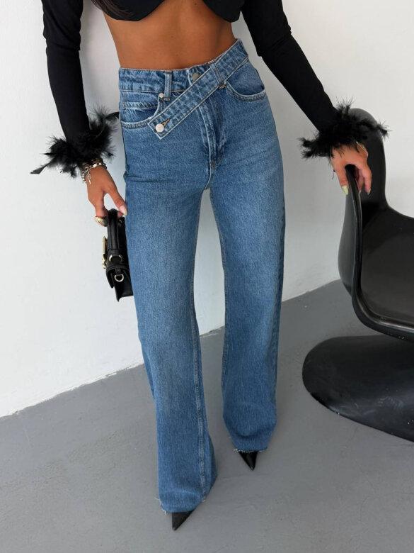Trousers Clifton jeans dark blue