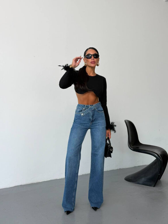 Trousers Clifton jeans dark blue