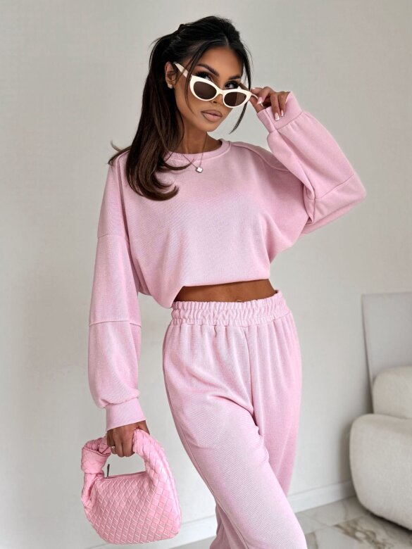 Komplet 2w1 Blomi pudrowy 