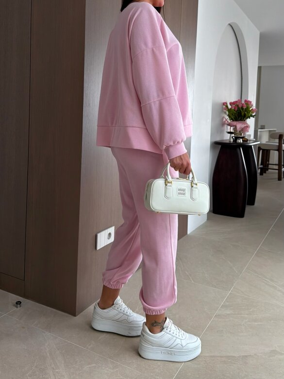 Komplet 2w1 Blomi pudrowy 