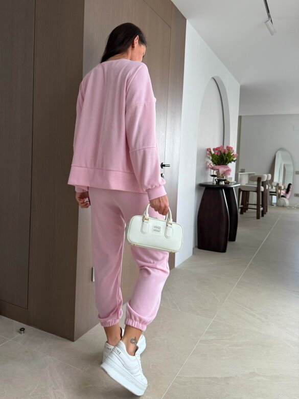 Komplet 2w1 Blomi pudrowy 