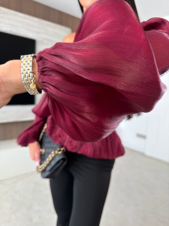 Blouse Lucasa claret