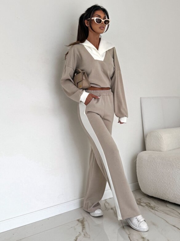 Komplet 2w1 Silio beżowy 