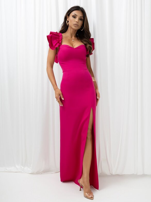 Dress Lavienne maxi fuchsia