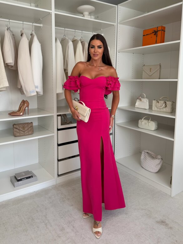 Dress Lavienne maxi fuchsia