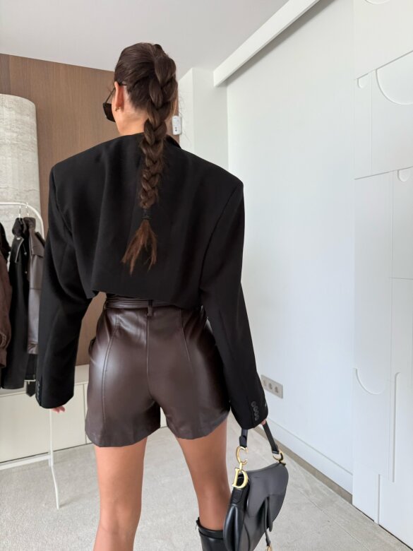 Short Camelie chocolate