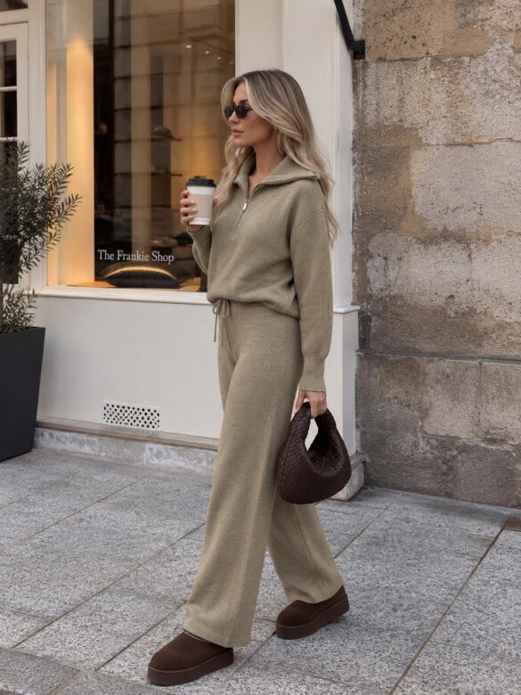 Komplet 2w1 Harmone with viscose beige