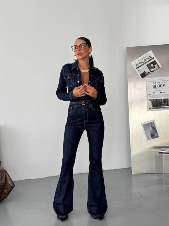 Kombinezon Rodeo jeans granatowy 