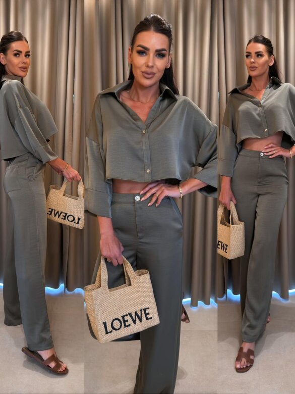 Komplet 2w1 Marsha khaki