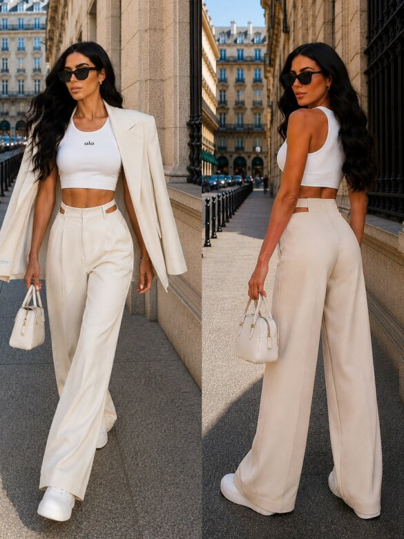 Trousers Florret beige