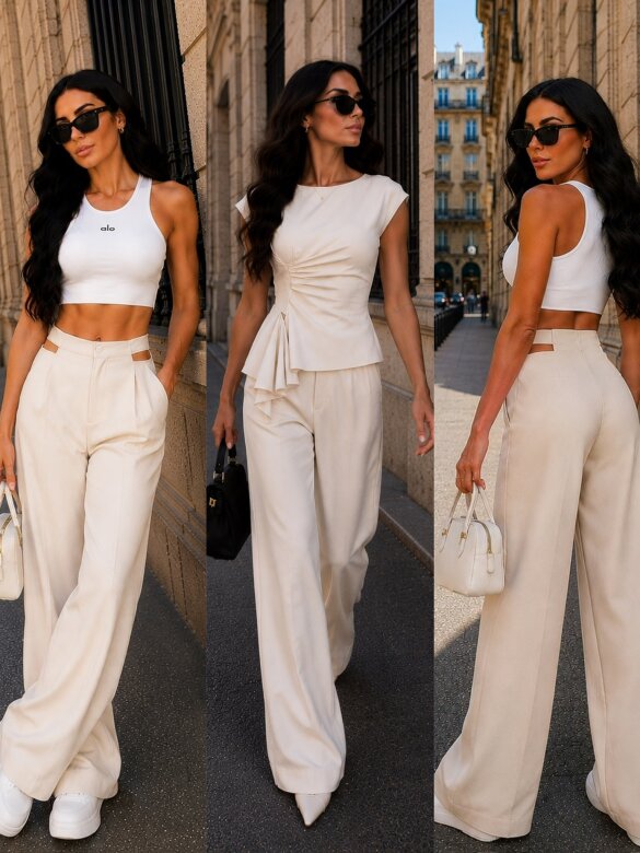 Trousers Florret beige