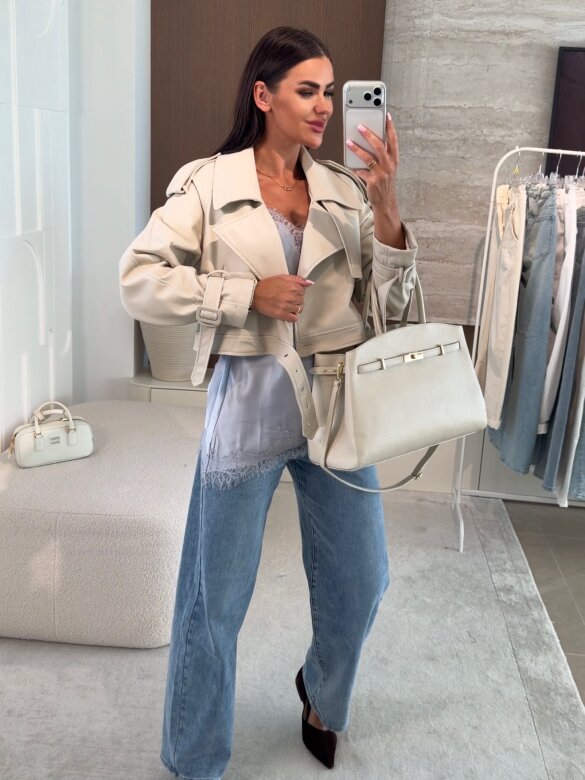 Ramoneska Canta jasnobeżowa