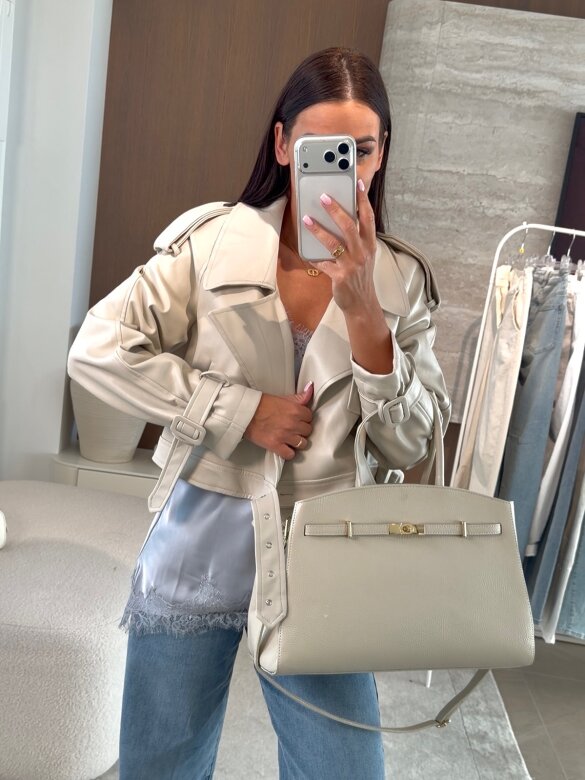 Ramoneska Canta jasnobeżowa