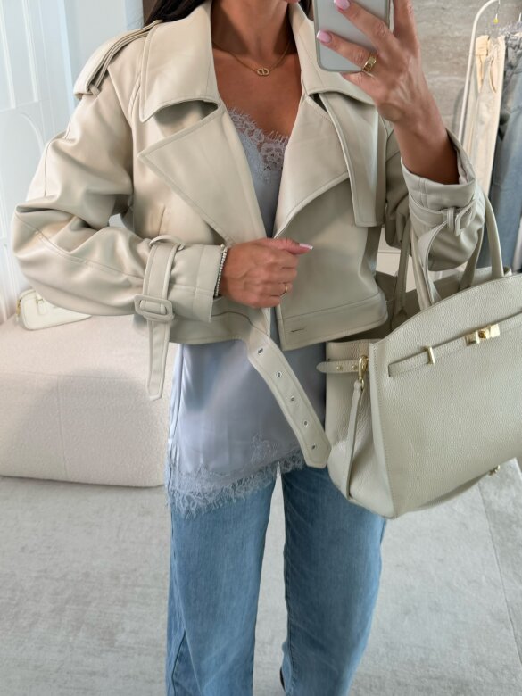 Ramoneska Canta jasnobeżowa