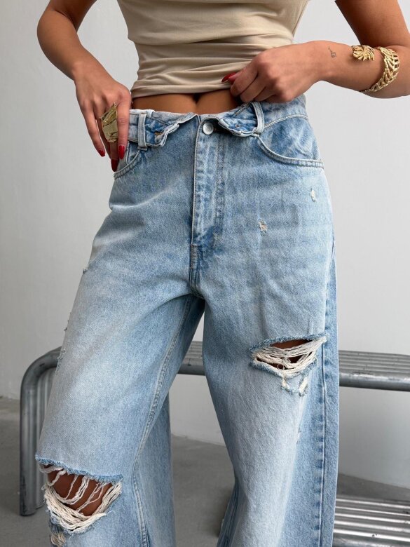 Spodnie Denim Vibes jeans niebieskie