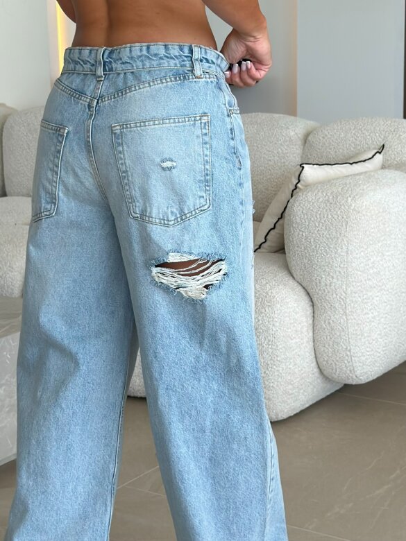 Spodnie Denim Vibes jeans niebieskie