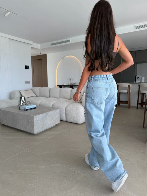 Spodnie Denim Vibes jeans niebieskie