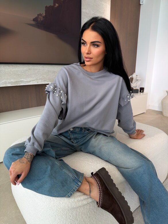 Bluza Sam dresowa szara 