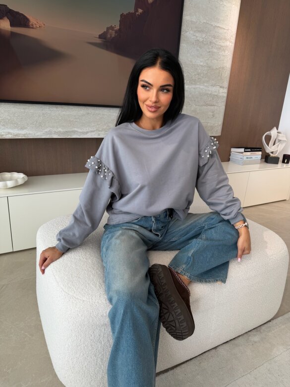 Bluza Sam dresowa szara 