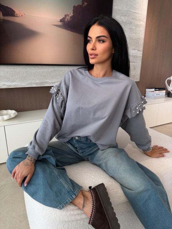 Bluza Sam dresowa szara 