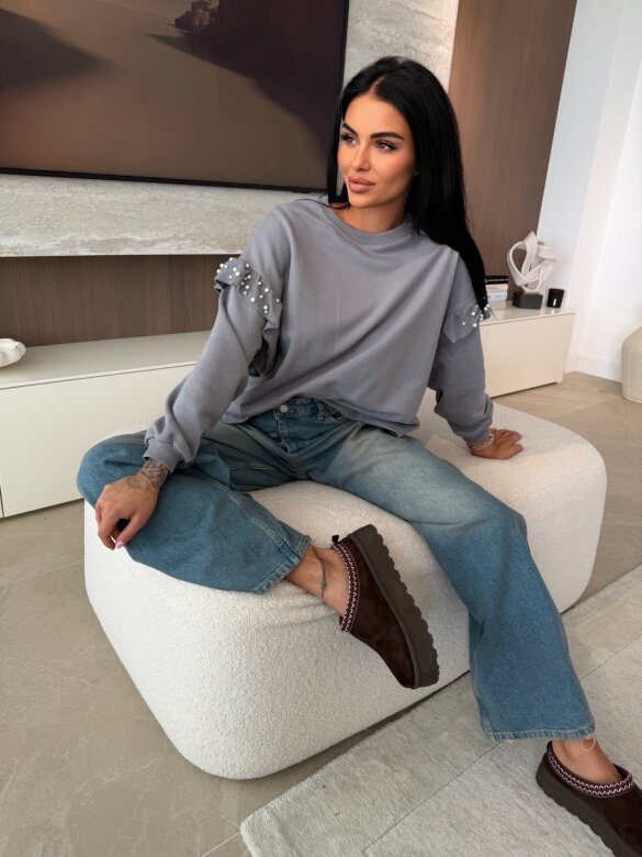 Bluza Sam dresowa szara 