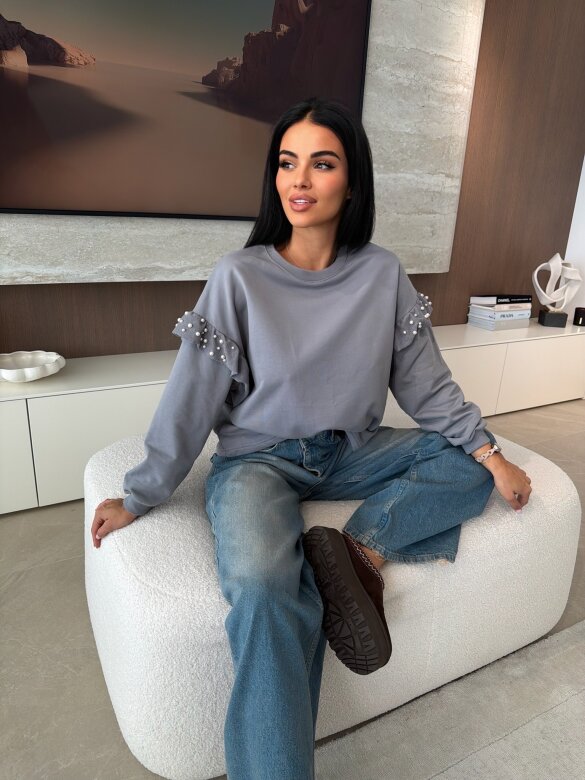 Bluza Sam dresowa szara 