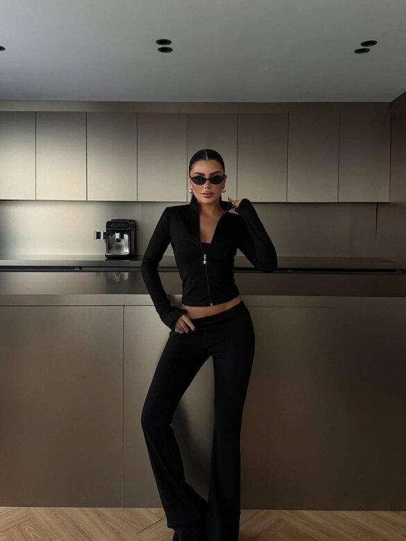 Komplet 3w1 Luiso czarny