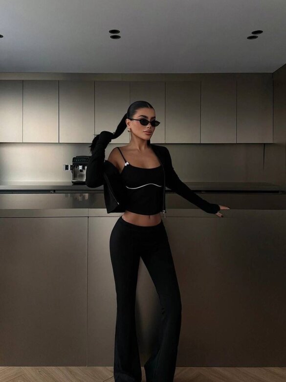 Komplet 3w1 Luiso czarny