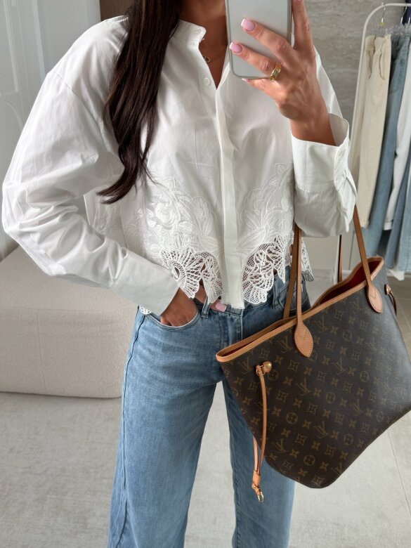 Koszula Fuente short biała