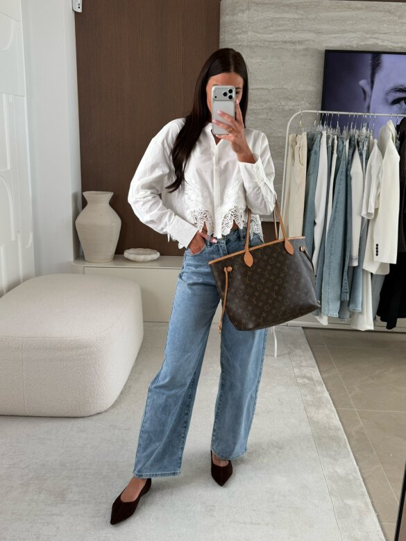 Koszula Fuente short biała