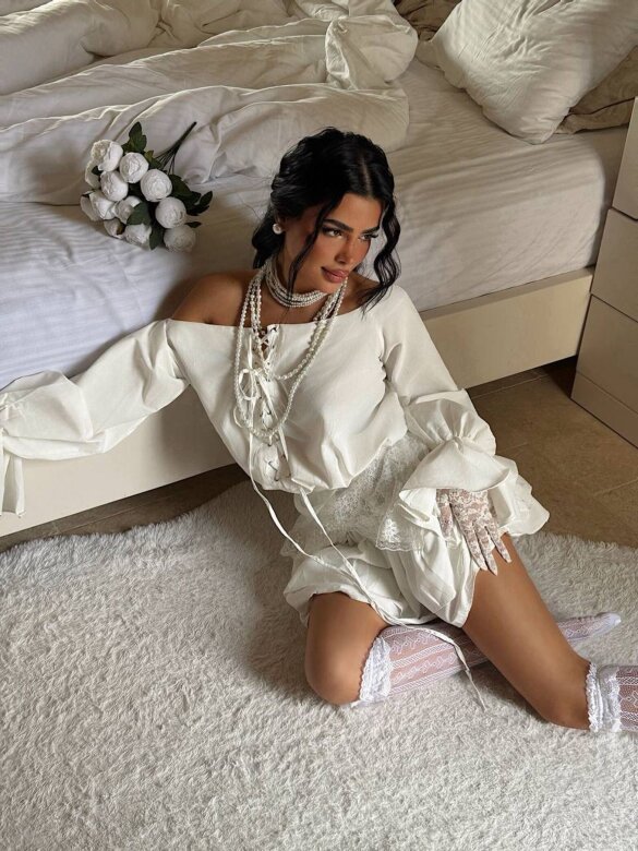 Sukienka Aurera biała 