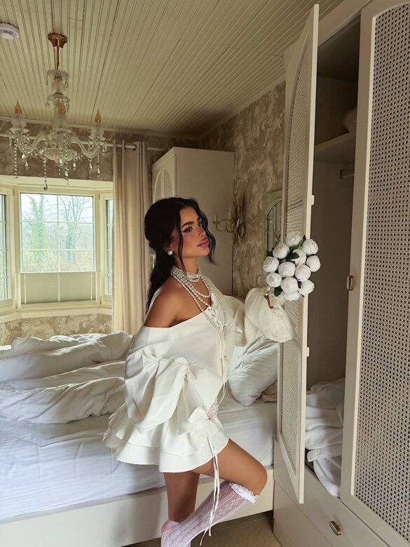 Sukienka Aurera biała 