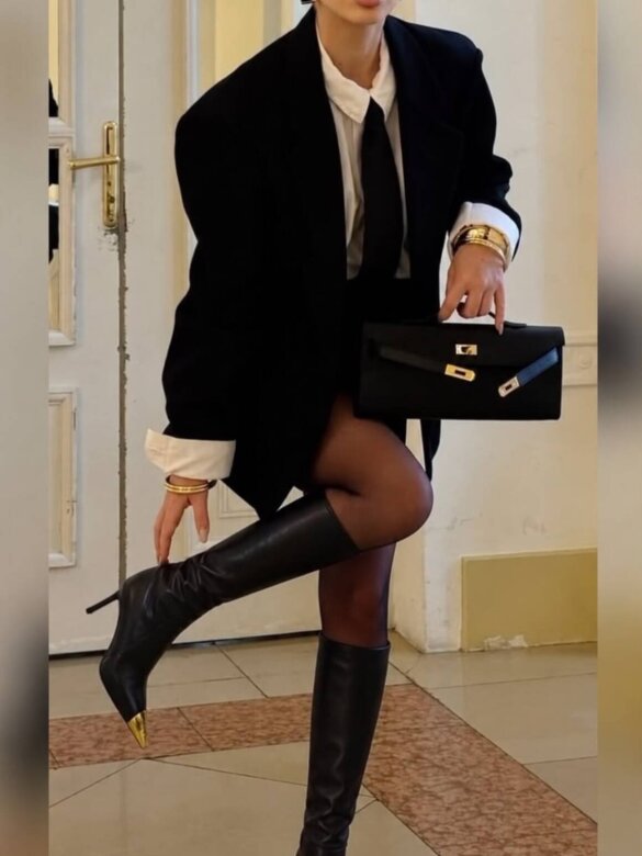 High boots Mallorie black