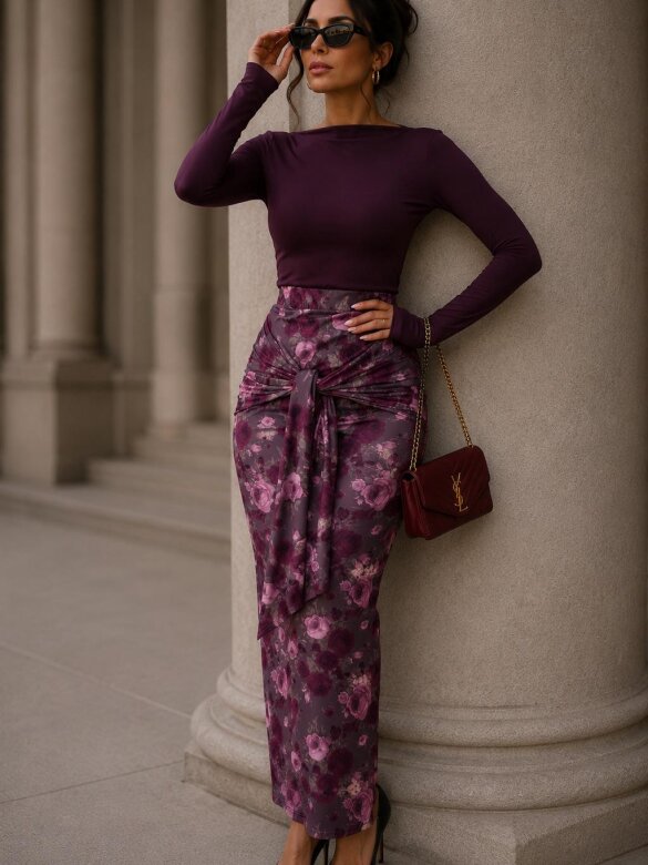 Blouse Lesillo II plum