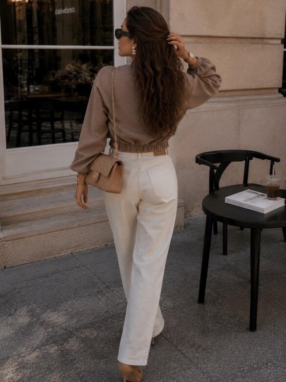 Jacket Nettisa viscose mocca 